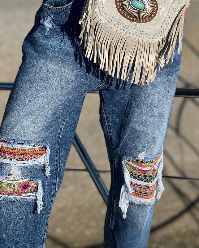 Bling Ripped Jeans