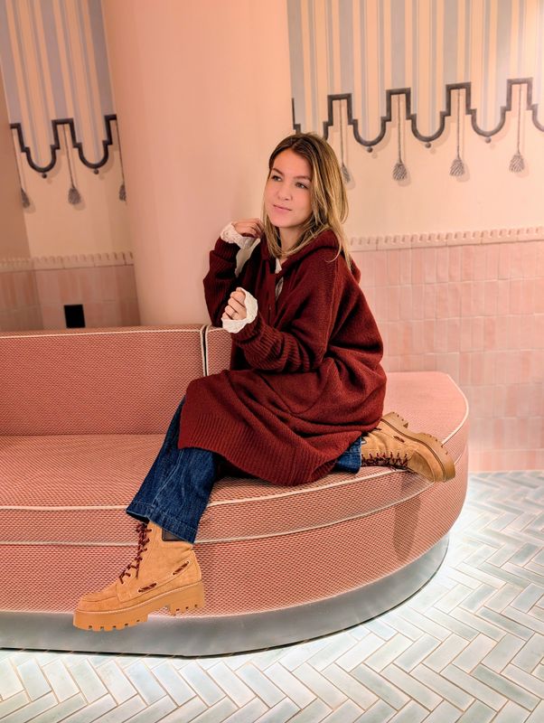 Boah Bordeaux Jacket