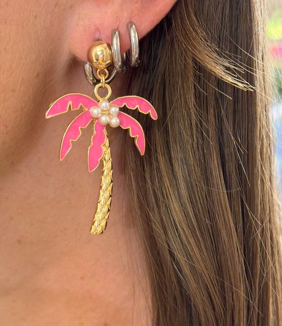 Hovedbilde Pink Palms Earrings