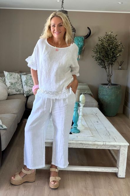 Hovedbilde White Culotte Pant