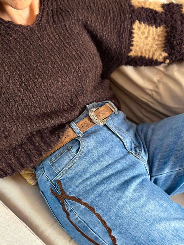 Boho Denim Jeans