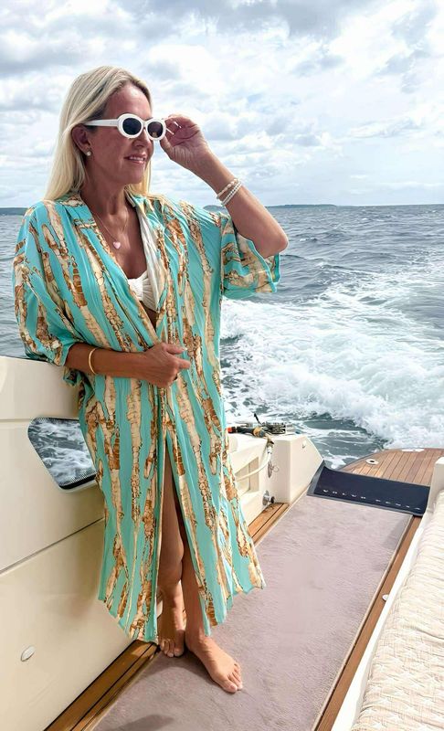 Batik Beach Kimono