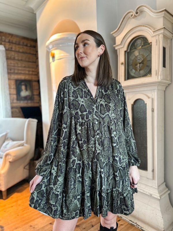 Snake Short Dress
