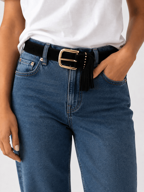 Hovedbilde Fringe Suede Belt Qnuz