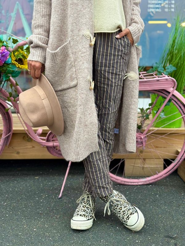 Stripey Stretchy Pant