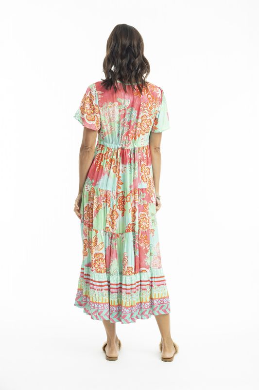 Sarah Maxi Dress Orientique