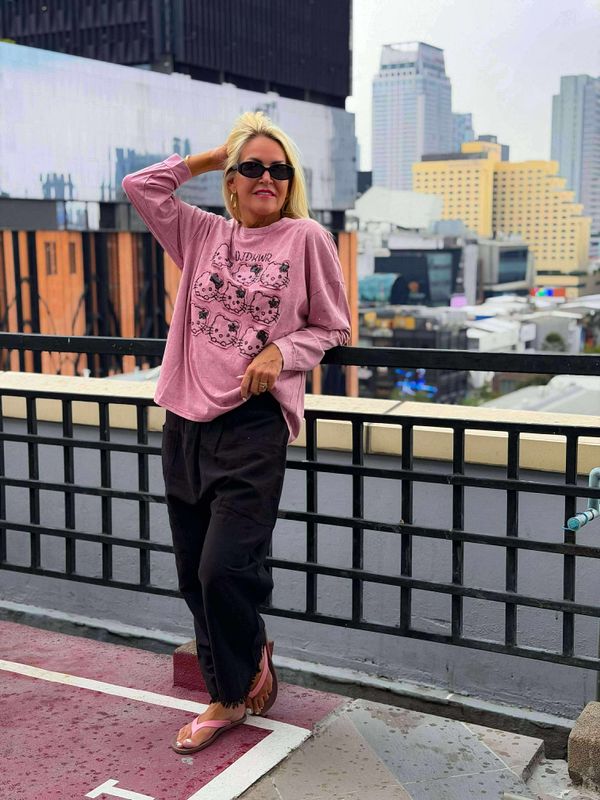 Funky Kitty Long Sleeve