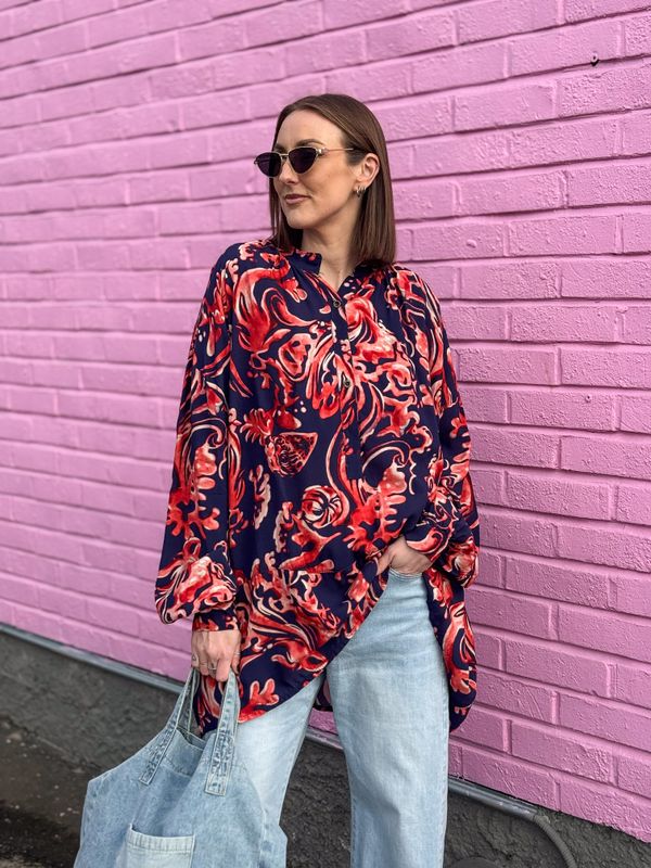 Zara Oversized Blouse