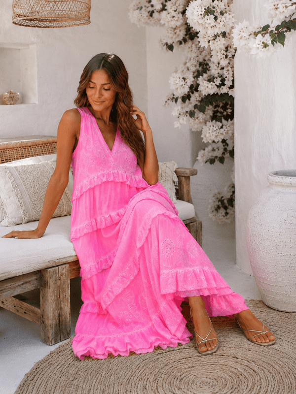Neon Pink Dress 