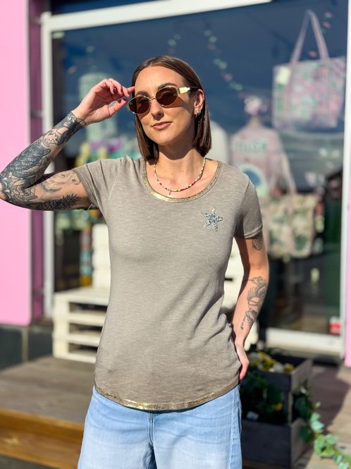 Hovedbilde Star Ribbed Tee