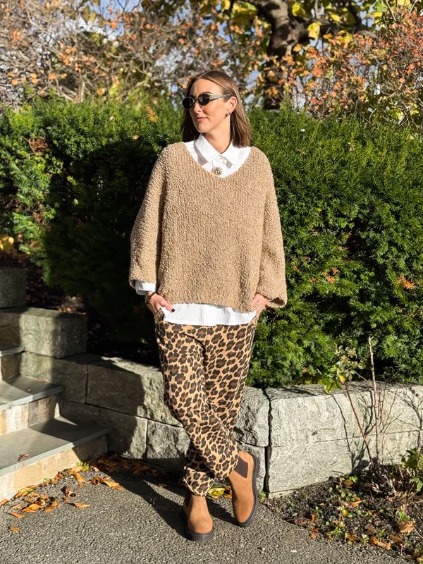 Star Bouclé Sweater