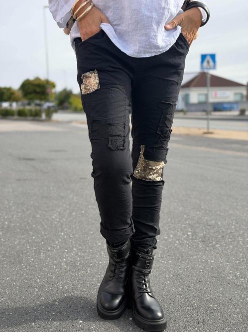 Hovedbilde Stretchy Sequin Patch Pant