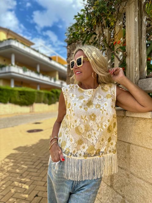 Hovedbilde Fringe Boho Top Hunkøn 