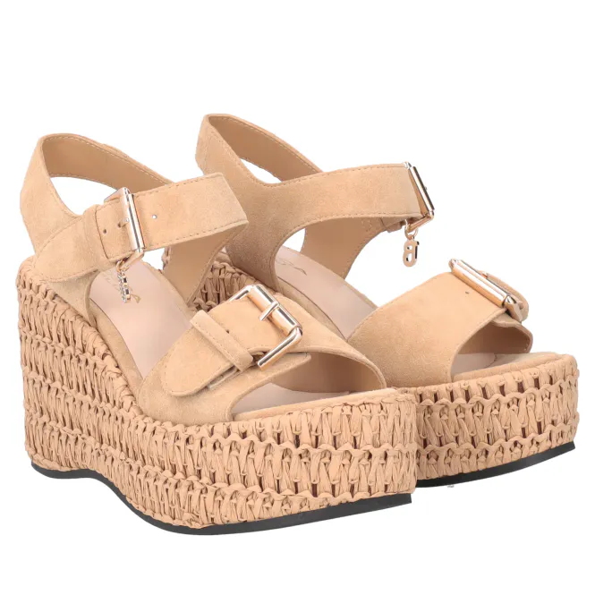 Hovedbilde Tulum Wedge Beige Tosca Blu