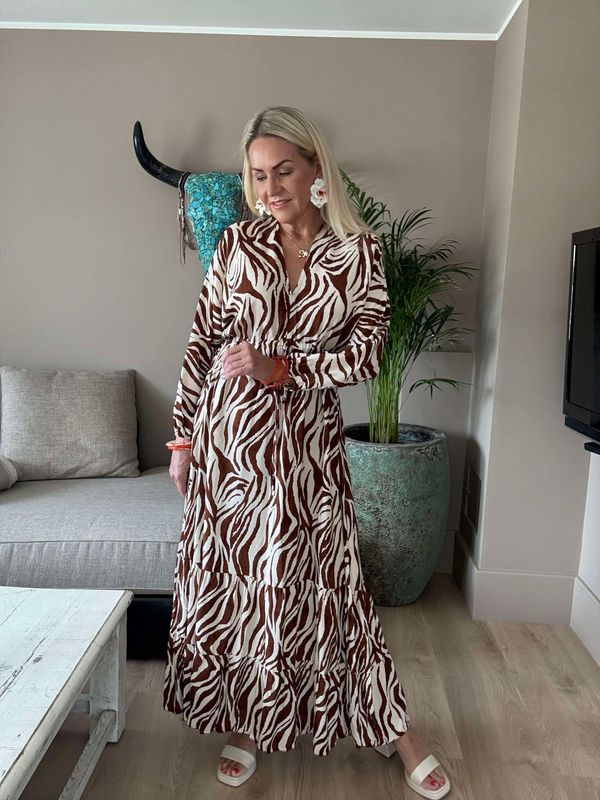 Zebra Butterfly Dress