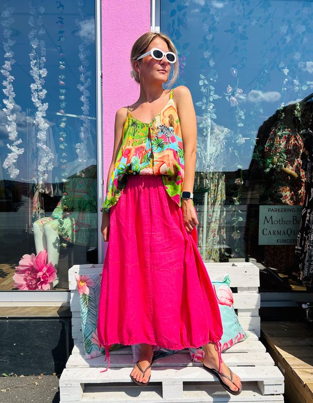 Riggy Linen Skirt