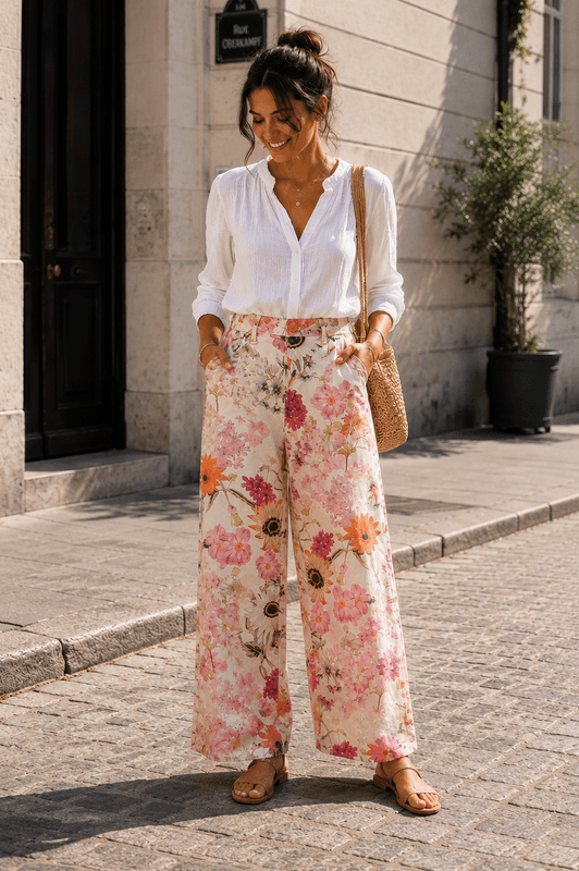 Flora Straight Pant
