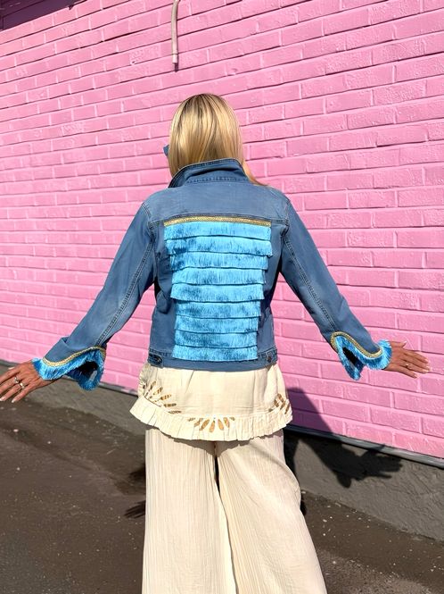 Hovedbilde Denim Fringe Jacket Pho ...