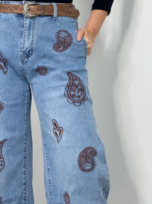 Hovedbilde Boho Paisley Barrel Jeans