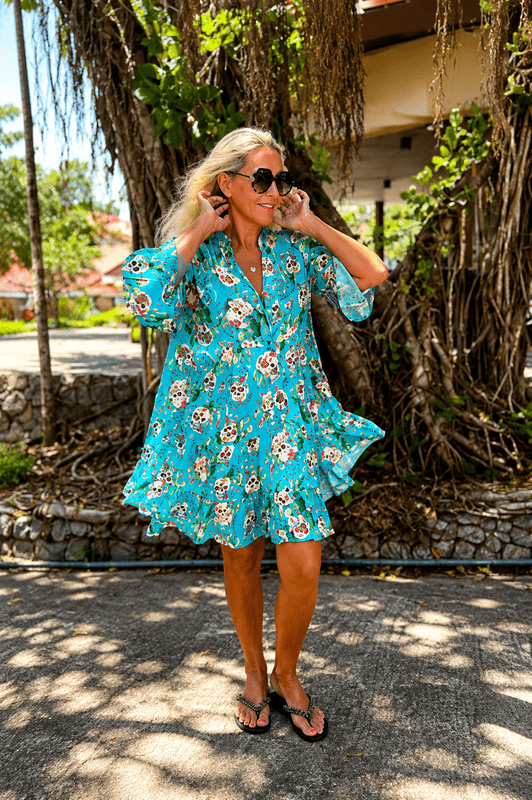 Skull Short Dress