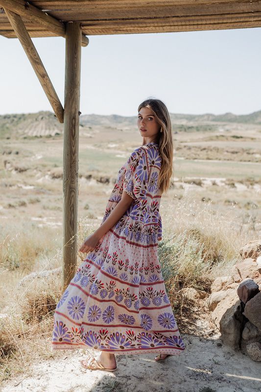 Grasse Long Dress Piti Cuiti