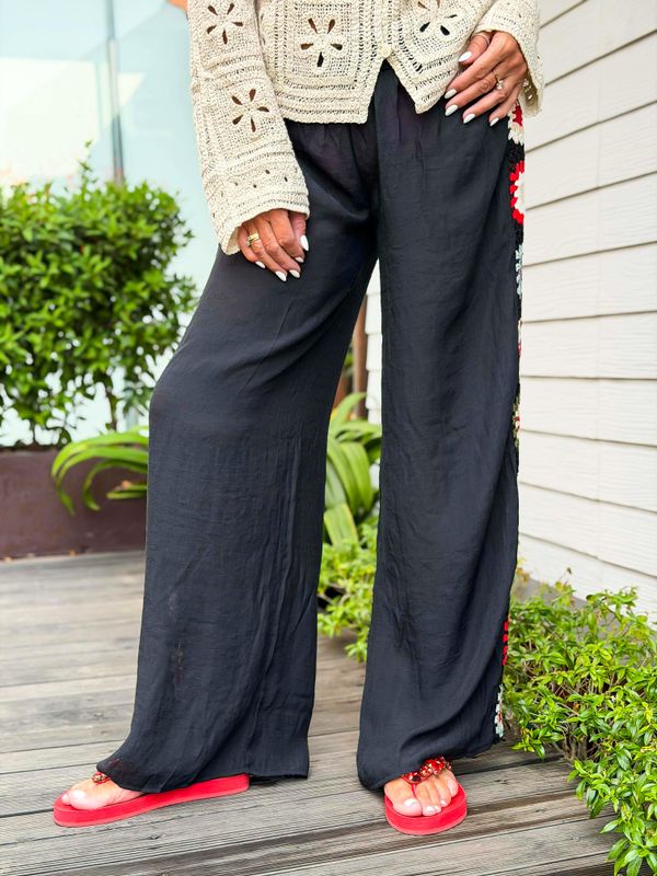 Flowy Crochet Pant