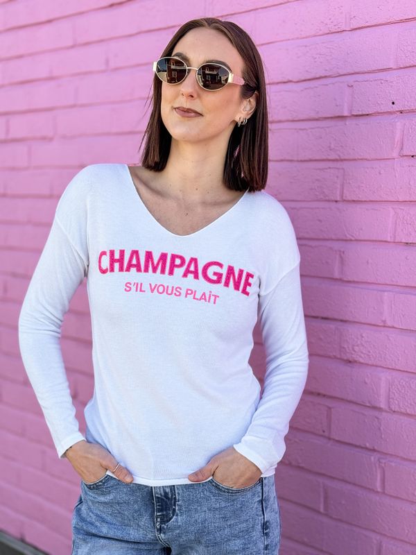 Champagne Soft Sweater