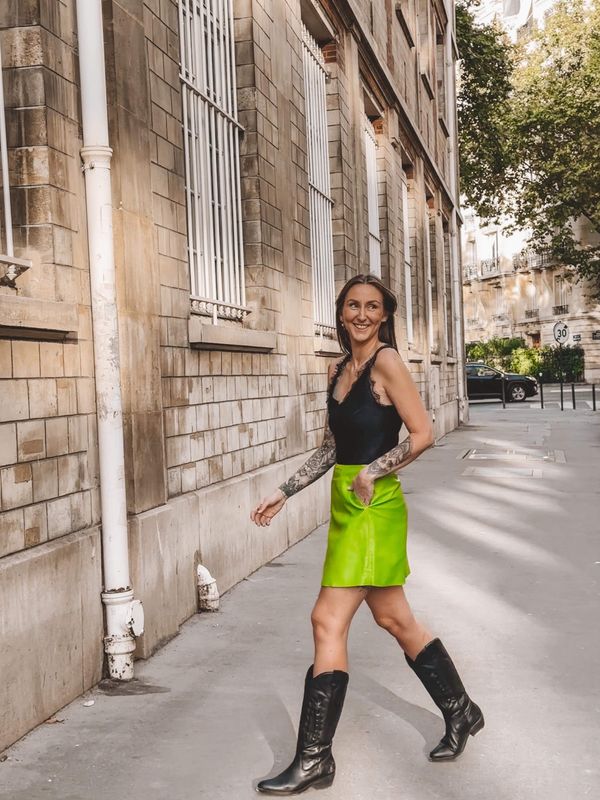 Leather Skirt Coster Copenhagen 