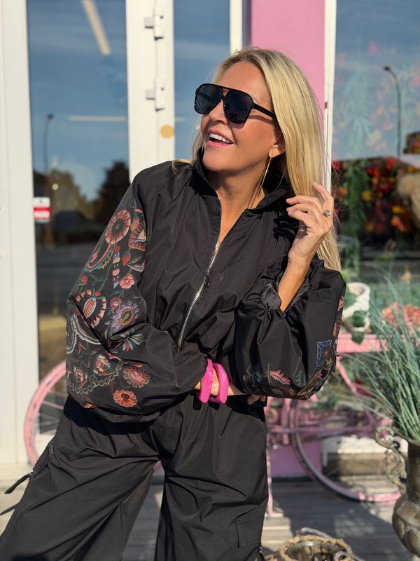 Boho Bomber Jacket