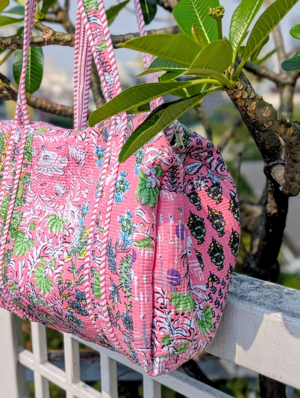 Flower Weekend Bag