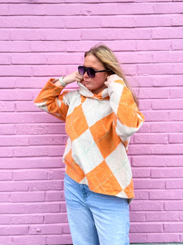 Argyle Hoodie