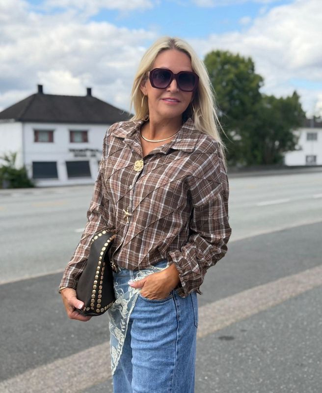 Check Bohemian Shirt