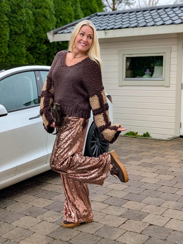 Klara Sequin Pant