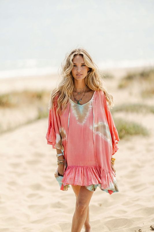 Aruba Coral Poncho Tarifa Soul