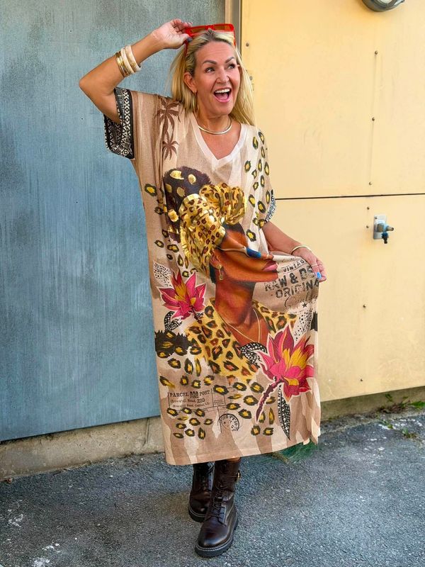 Noelle Lurex Dress