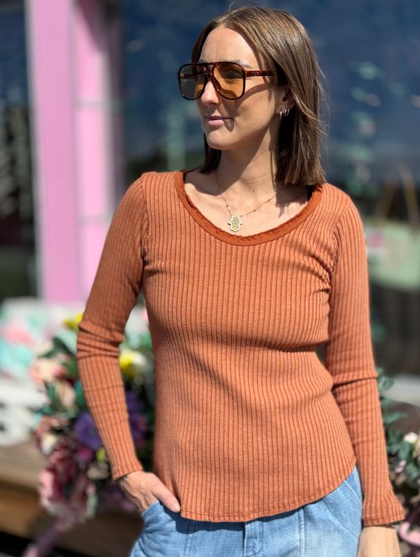 Rib Basic Sweater