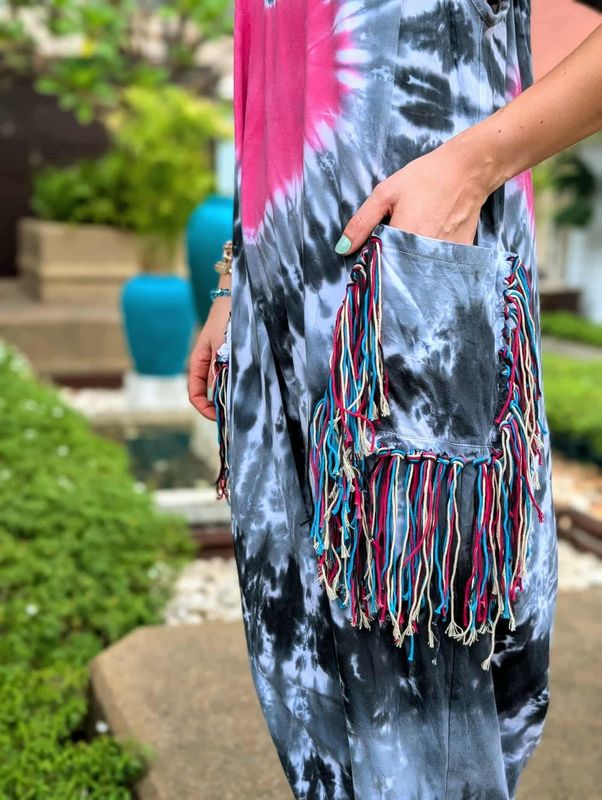 Tie Dye Heart Jumpsuit