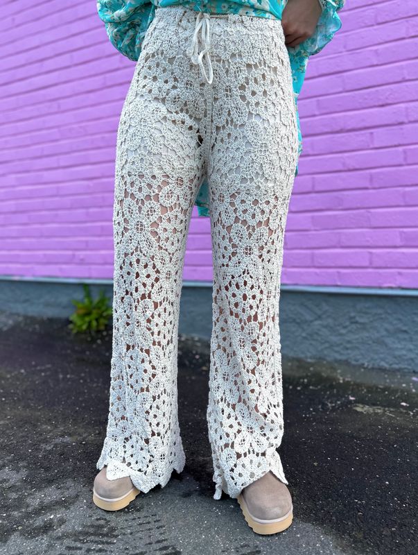 Hanna Crochet Pant