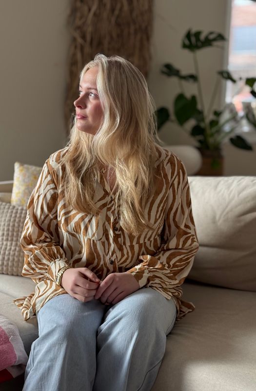 Zebra Long Shirt