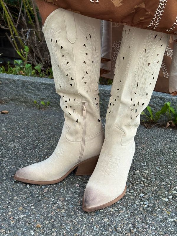 Nancy Western Boots Love Forever