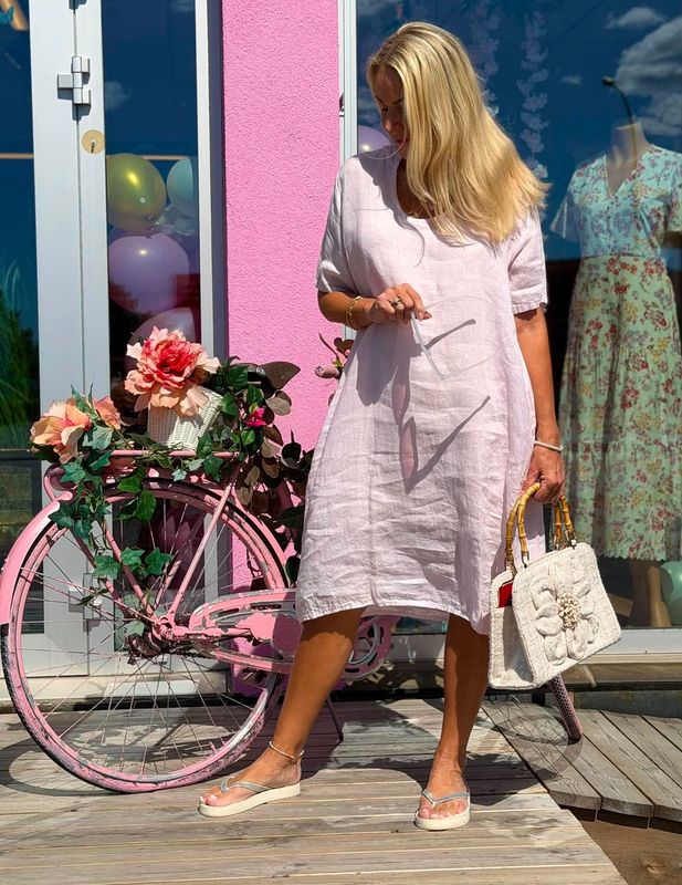 Tina Linen Dress