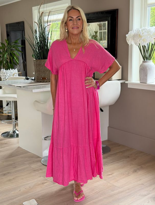 Lina Linen Dress