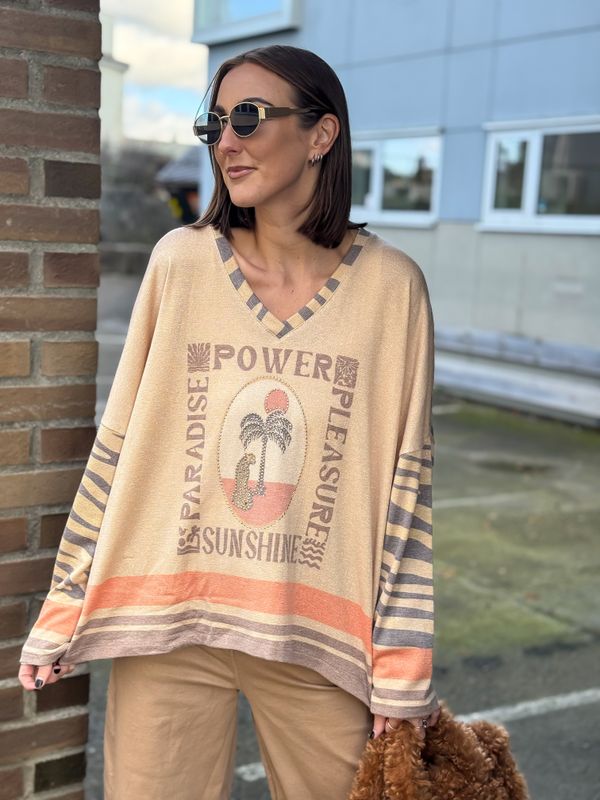 Power Lurex Sweater