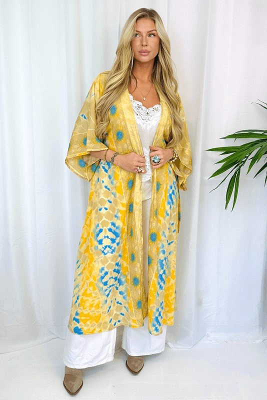 Bree Kimono Boho Gold 