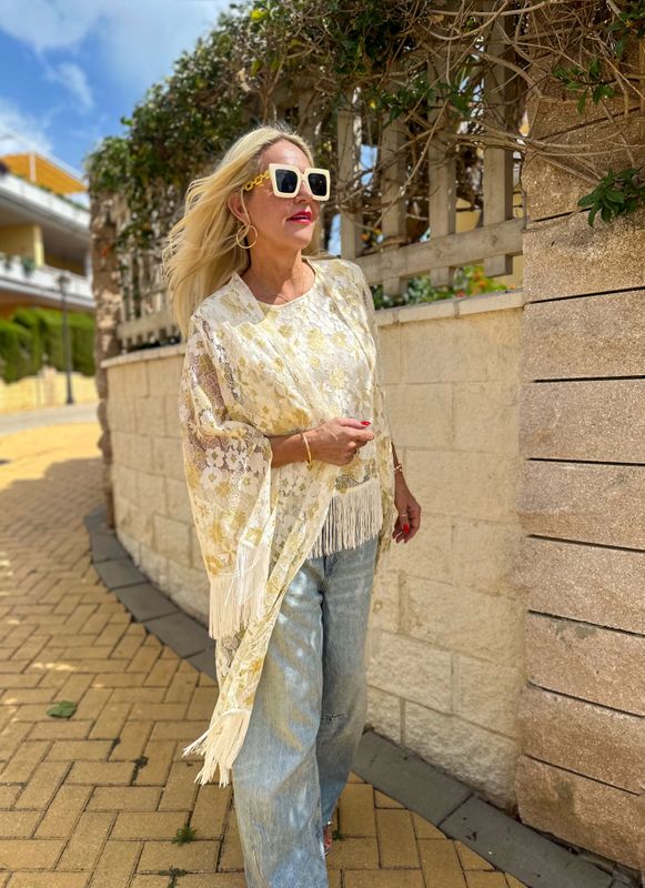 Fringe Boho Kimono Hunkøn 
