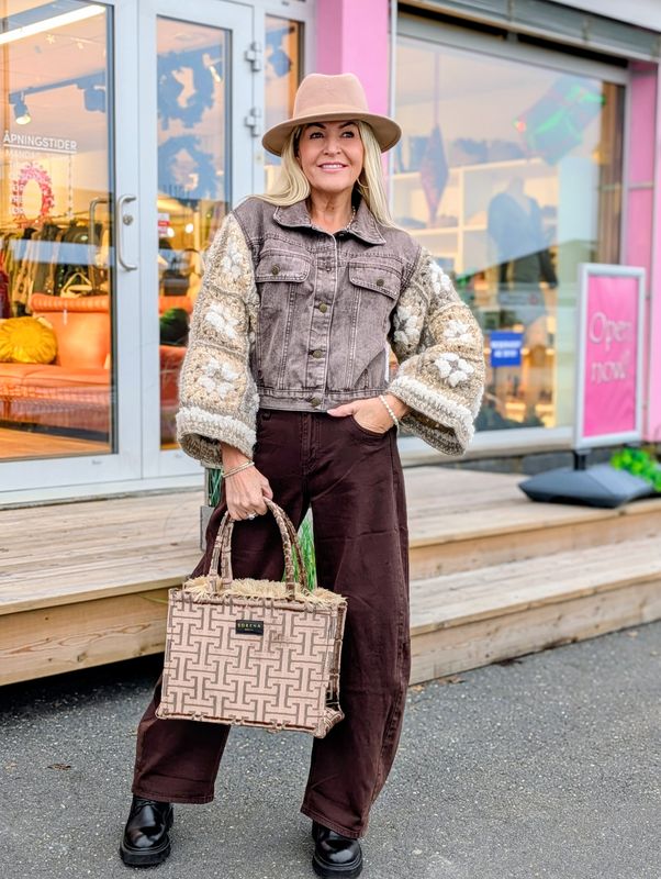 Crochet Brownie Jacket