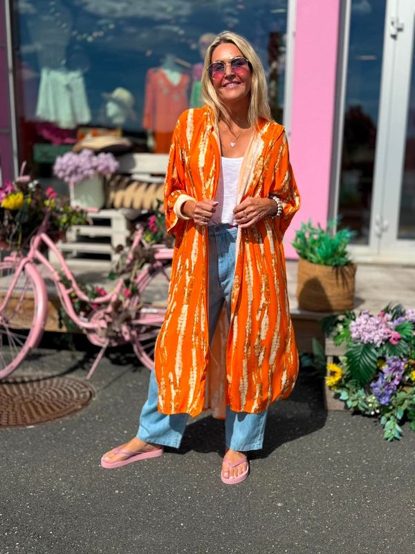 Batik Beach Kimono