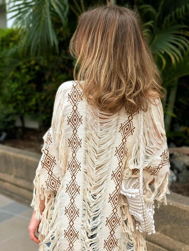 Block Print Kimono