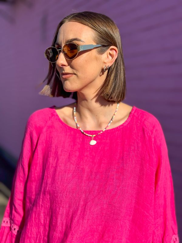 Mali Linen Top