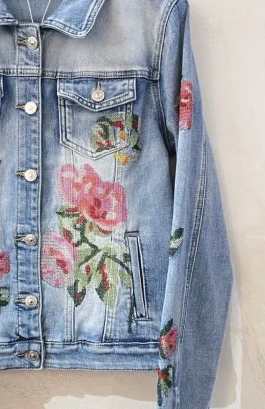 Bohem Jacket W/Embroidery Qnuz